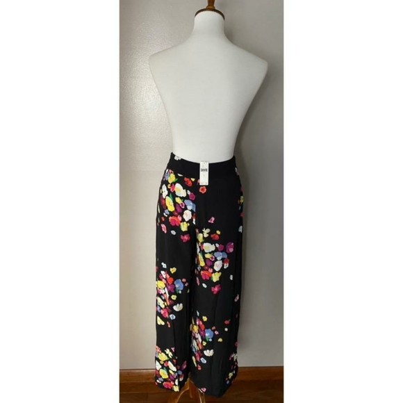 Anthropologie x Delpozo Floral-Print Trousers - Picture 7 of 9